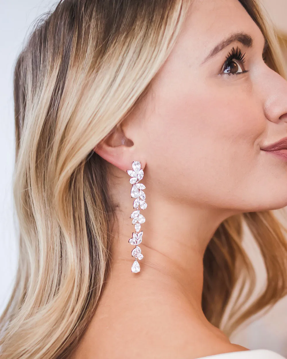 Anastasia Statement CZ Earrings