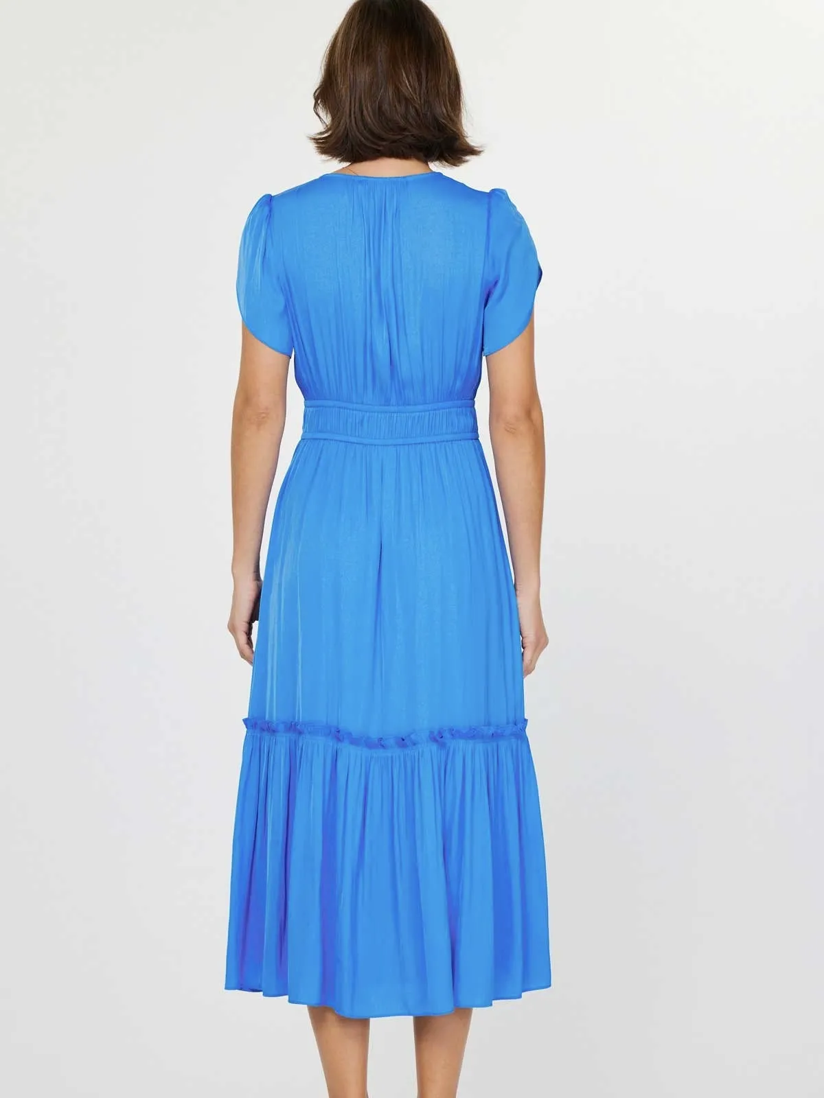 Azure Sea Midi Dress