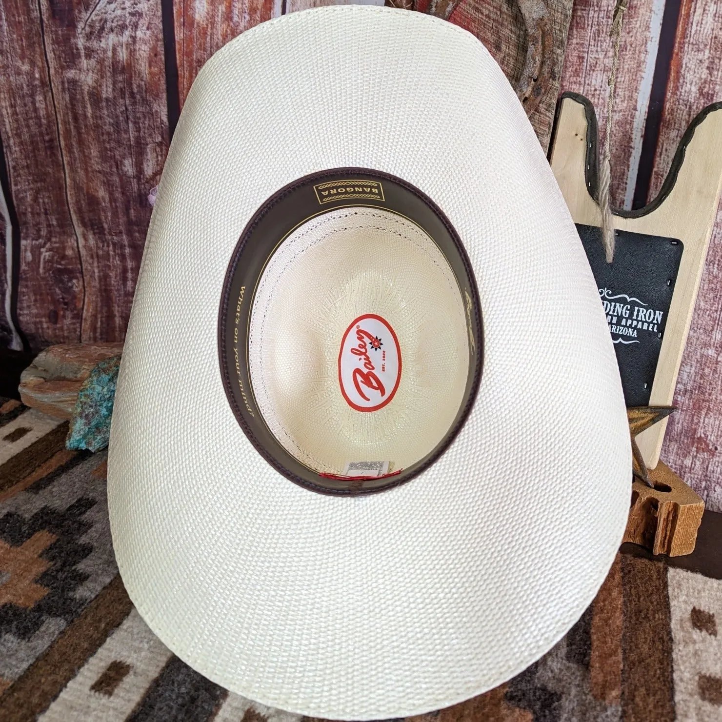 Bangora Straw Hat the "Mahone" by Bailey S21BGA