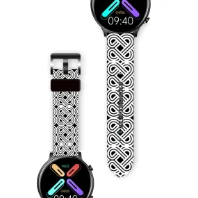 Black Mogul Lusso Bluetooth Smartwatch with Blood Pressure & Heart Rate Monitoring