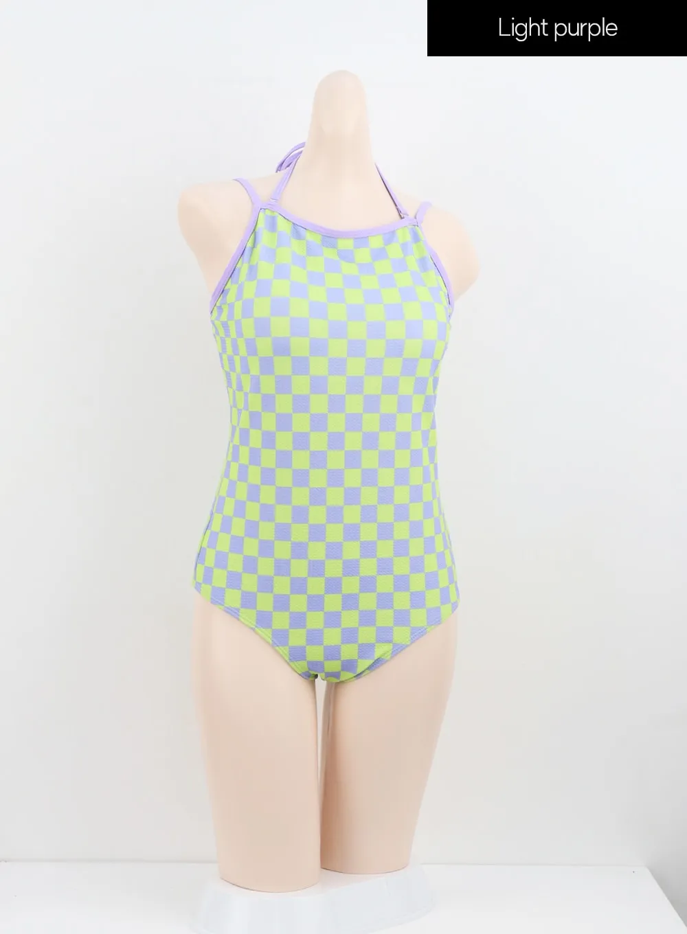 Check Pattern Bikini Set IU302