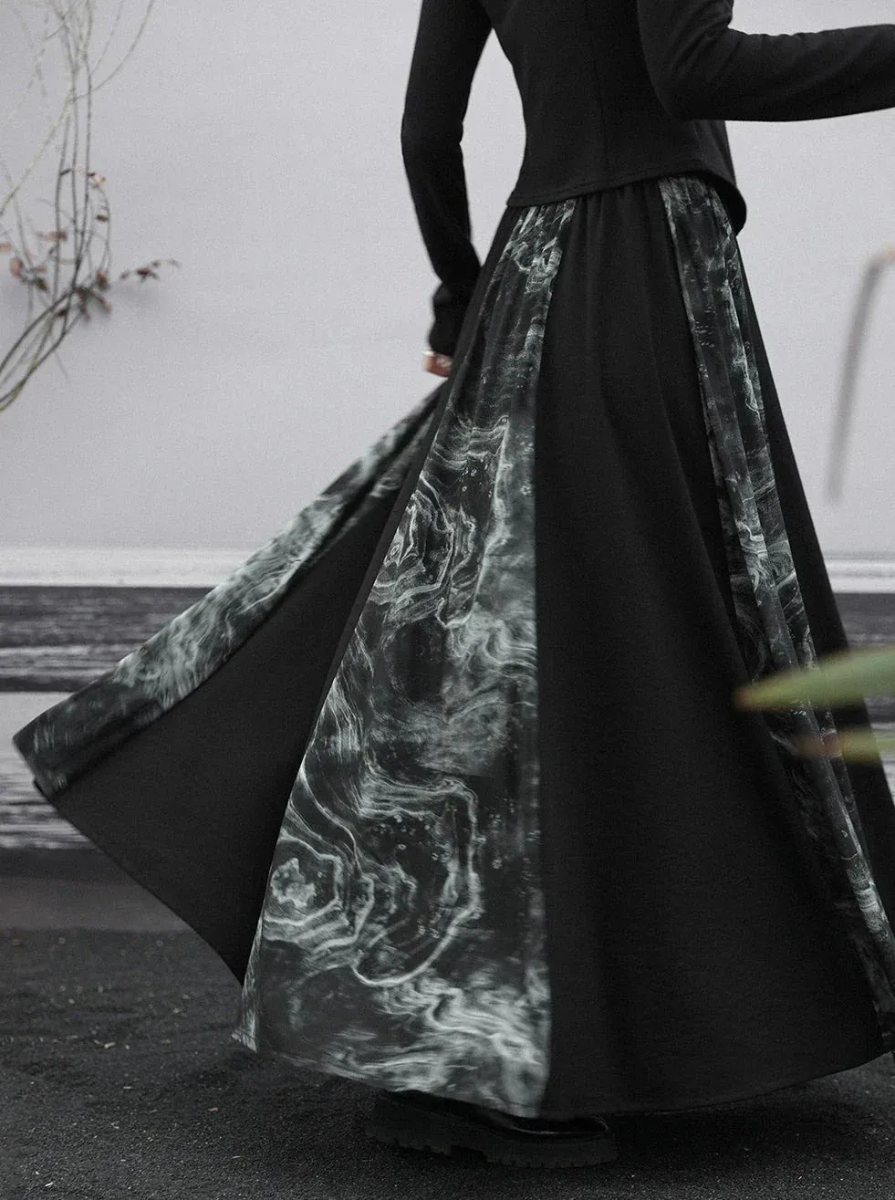 China Skirt Flared Mode