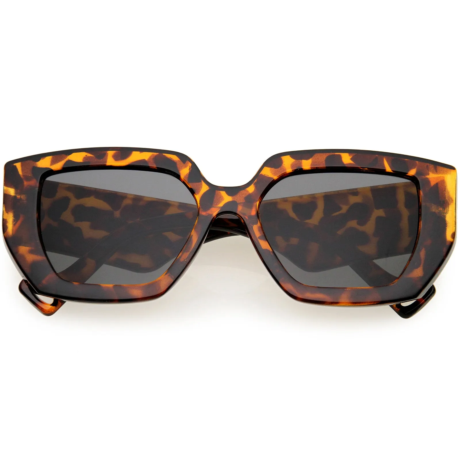 Chunky High Fashion Thick Rim Square Sunglasses 52mm