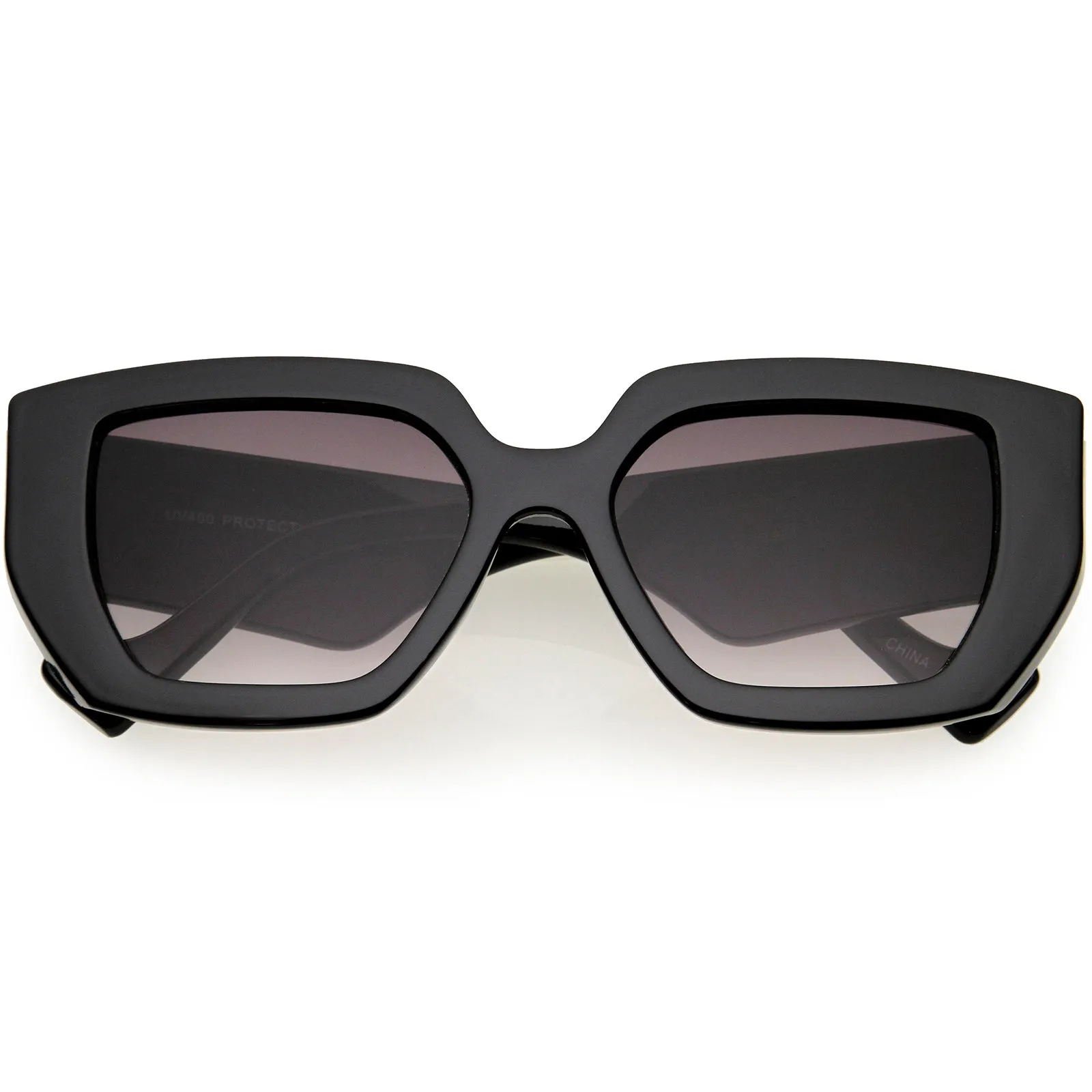 Chunky High Fashion Thick Rim Square Sunglasses 52mm