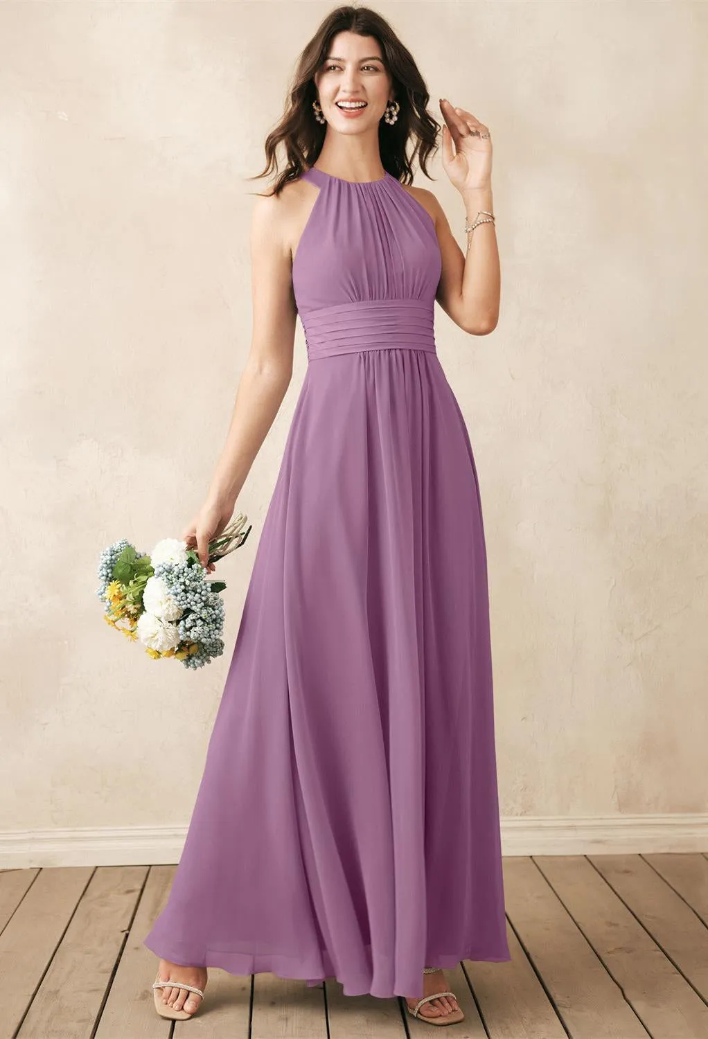 Dorian - Chiffon Bridesmaid Dress - Off the Rack