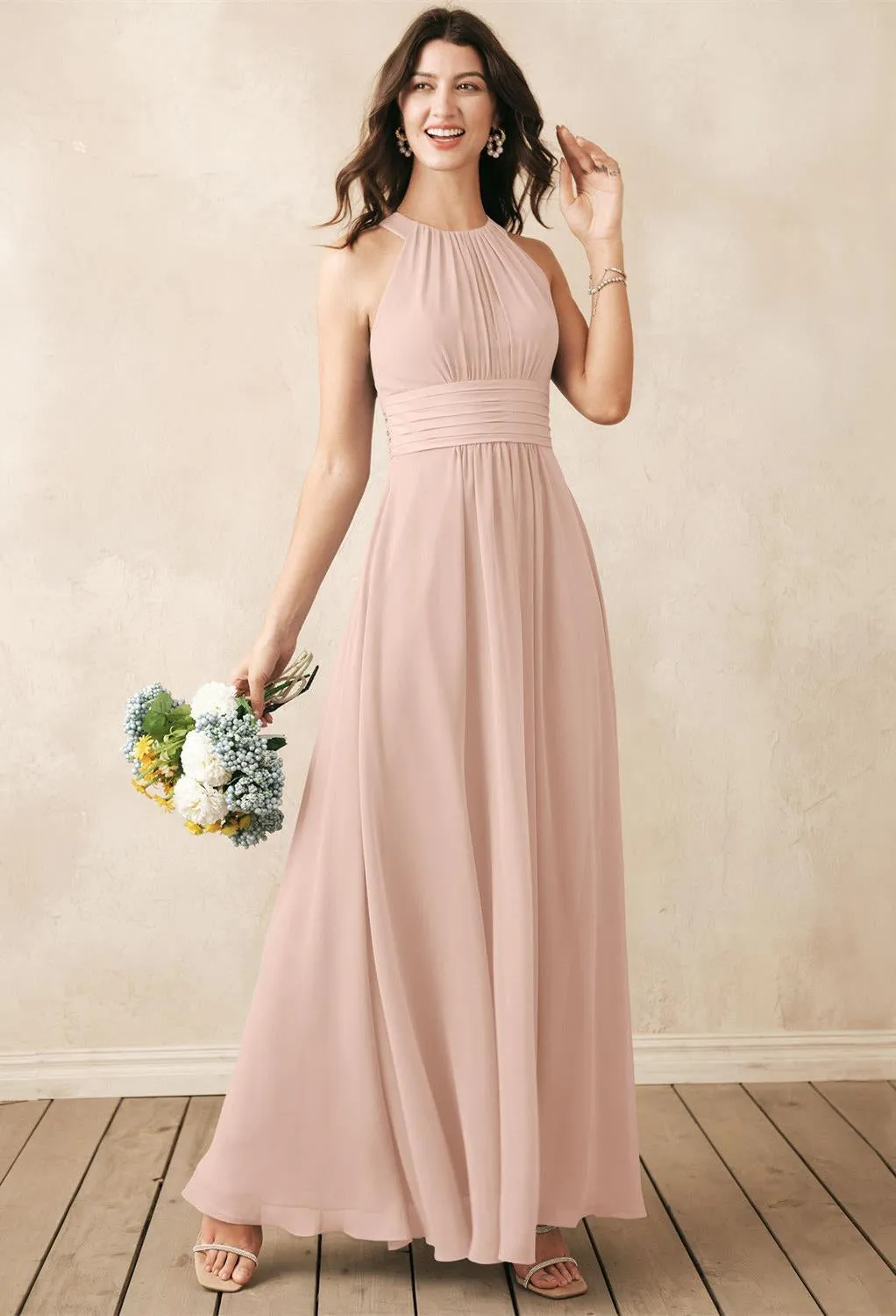 Dorian - Chiffon Bridesmaid Dress - Off the Rack