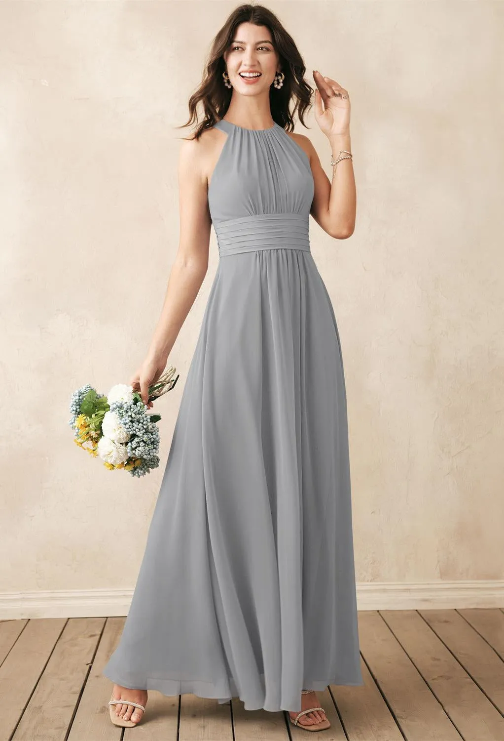Dorian - Chiffon Bridesmaid Dress - Off the Rack