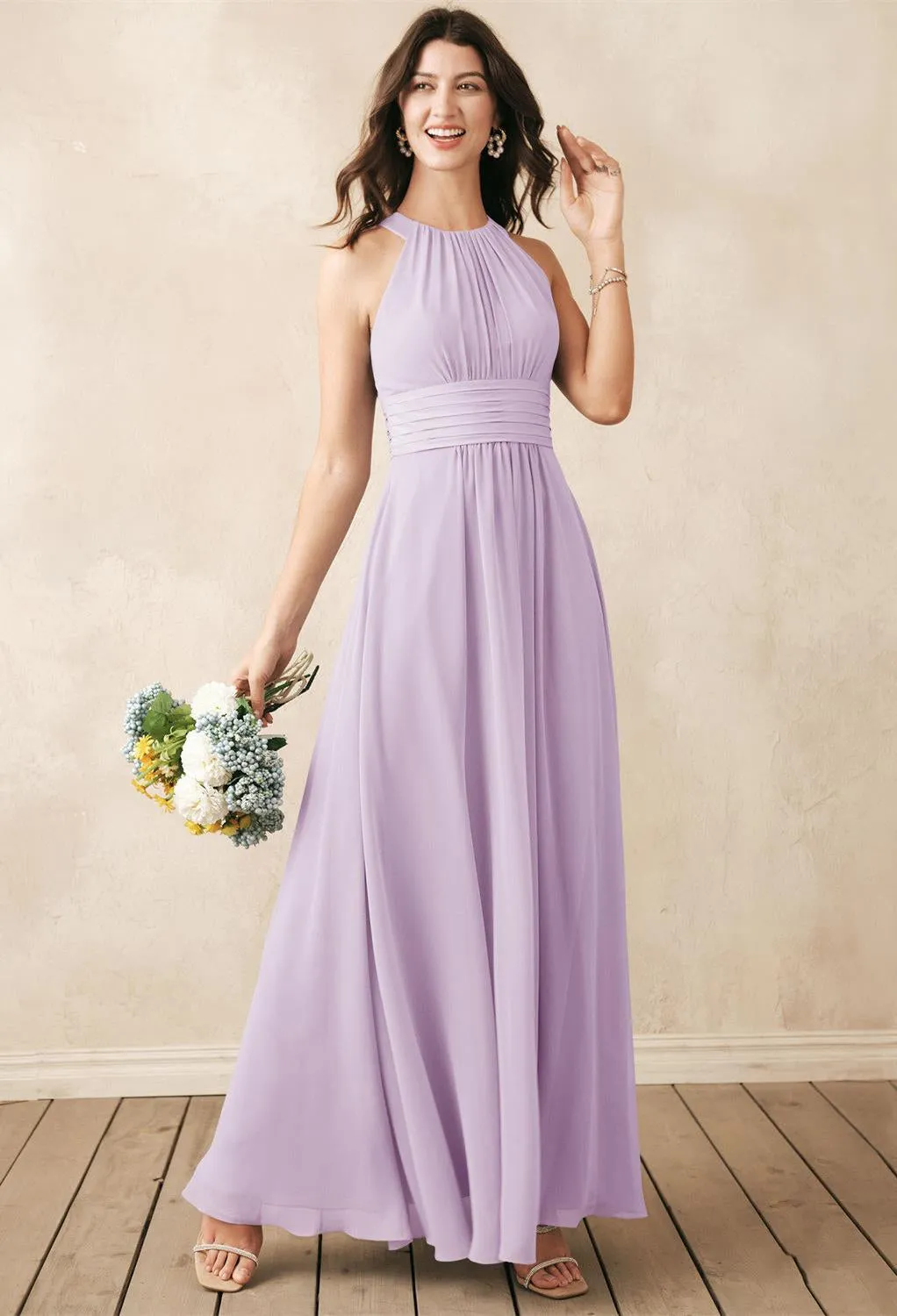 Dorian - Chiffon Bridesmaid Dress - Off the Rack