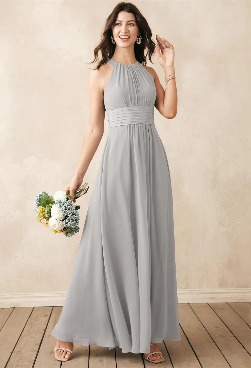 Dorian - Chiffon Bridesmaid Dress - Off the Rack