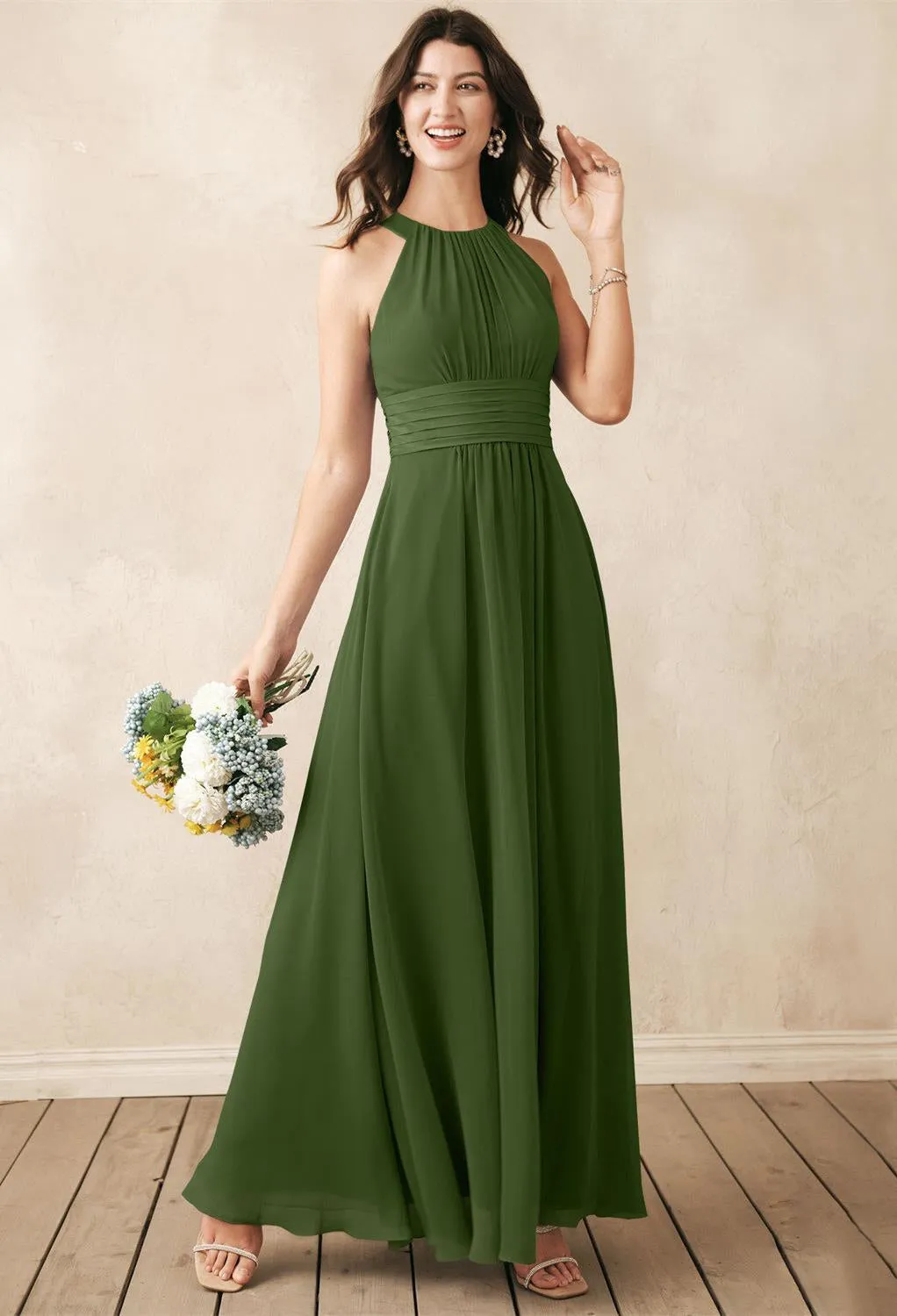 Dorian - Chiffon Bridesmaid Dress - Off the Rack