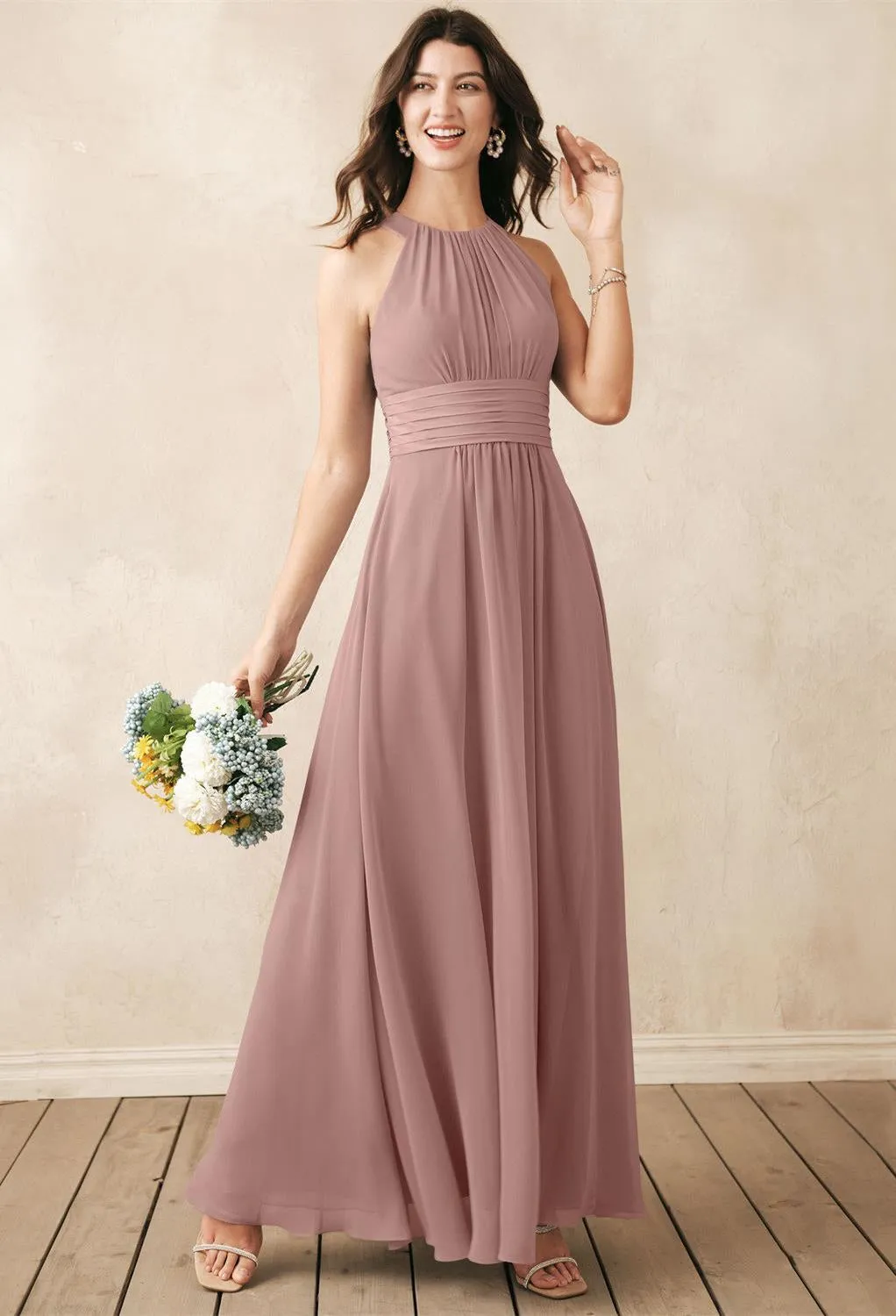 Dorian - Chiffon Bridesmaid Dress - Off the Rack
