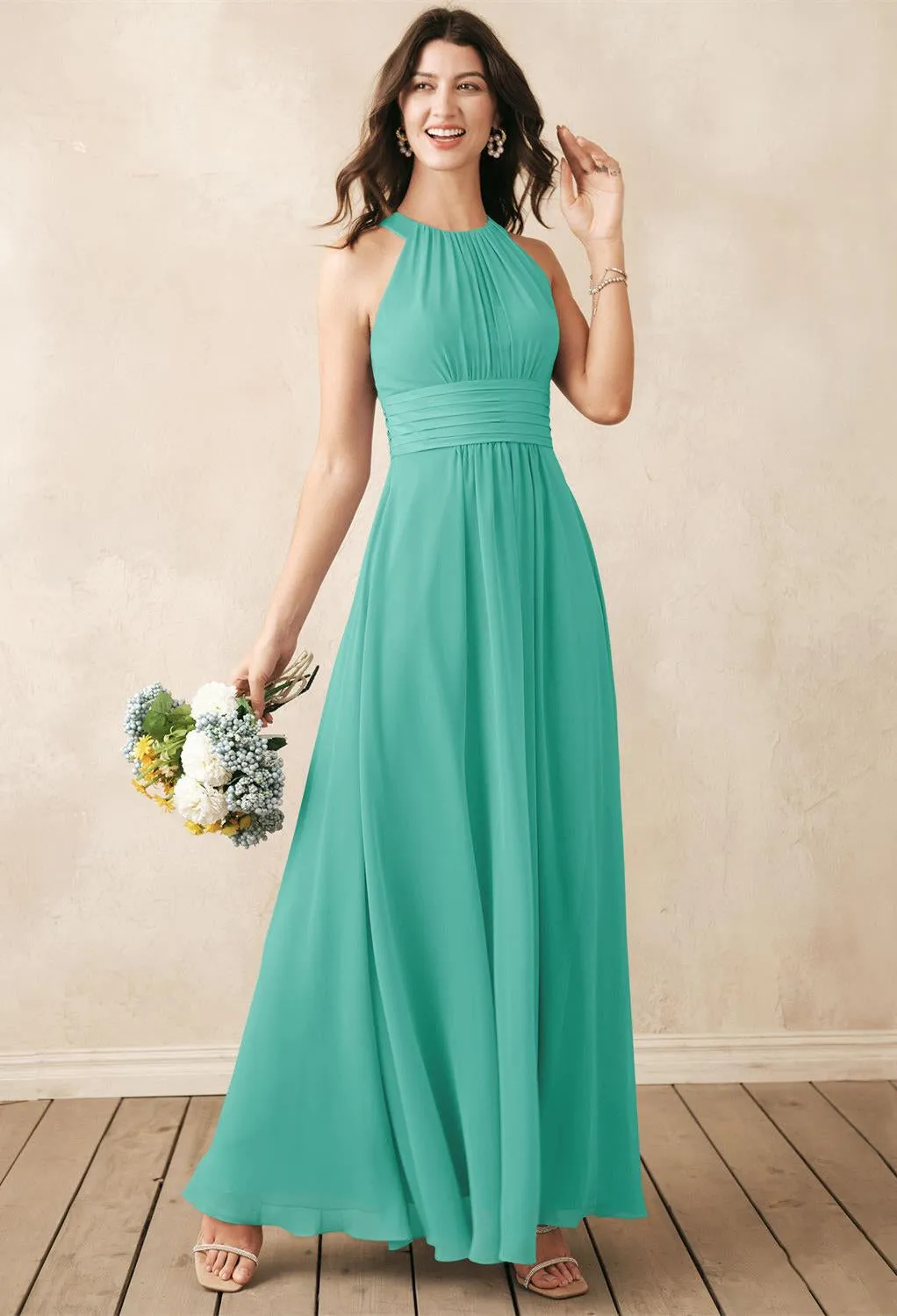 Dorian - Chiffon Bridesmaid Dress - Off the Rack