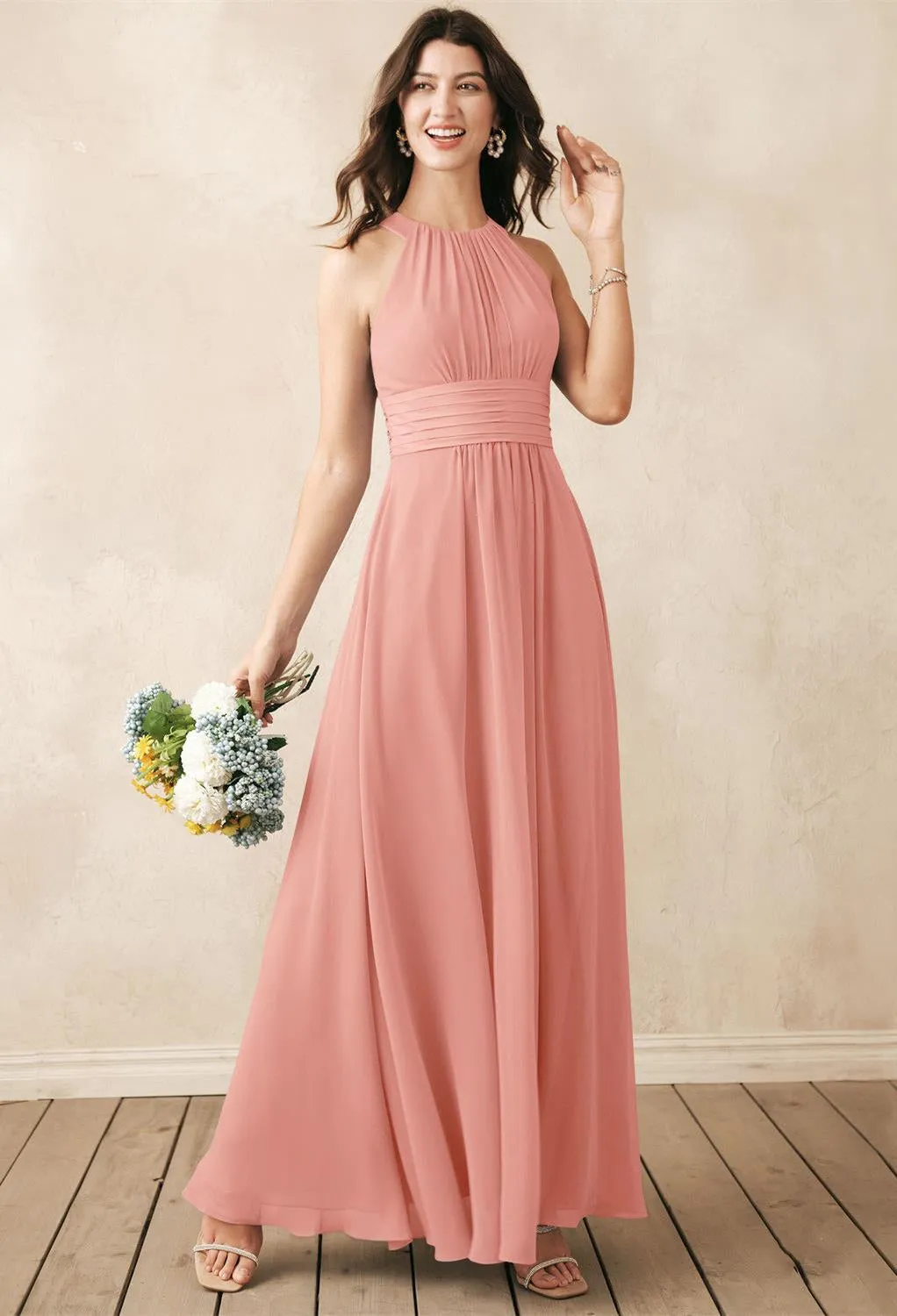 Dorian - Chiffon Bridesmaid Dress - Off the Rack