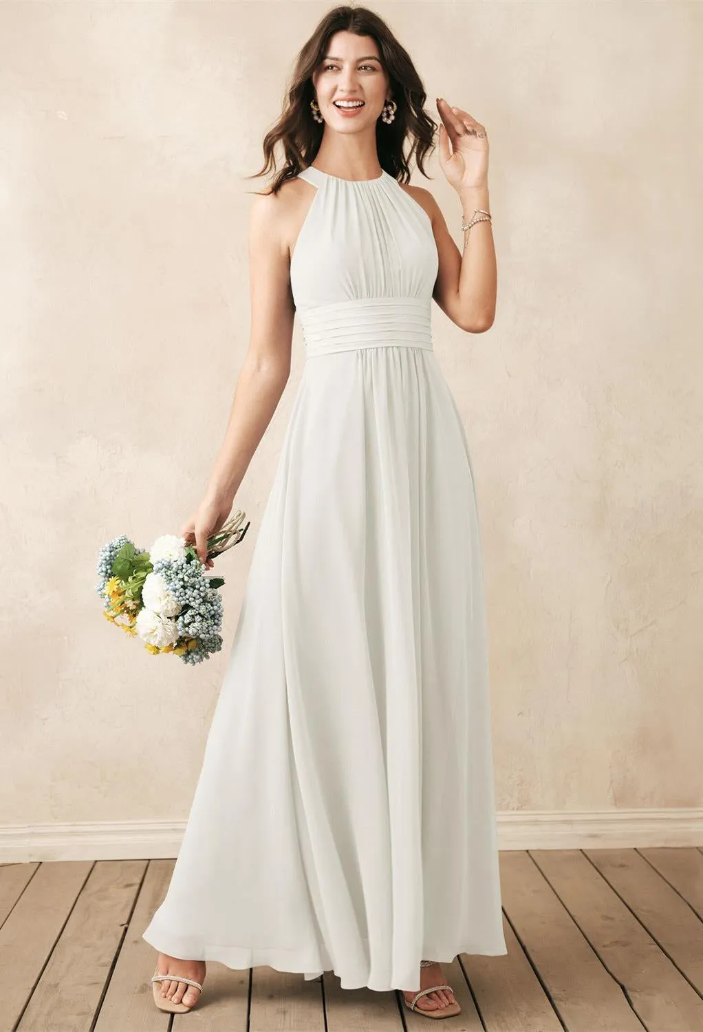 Dorian - Chiffon Bridesmaid Dress - Off the Rack