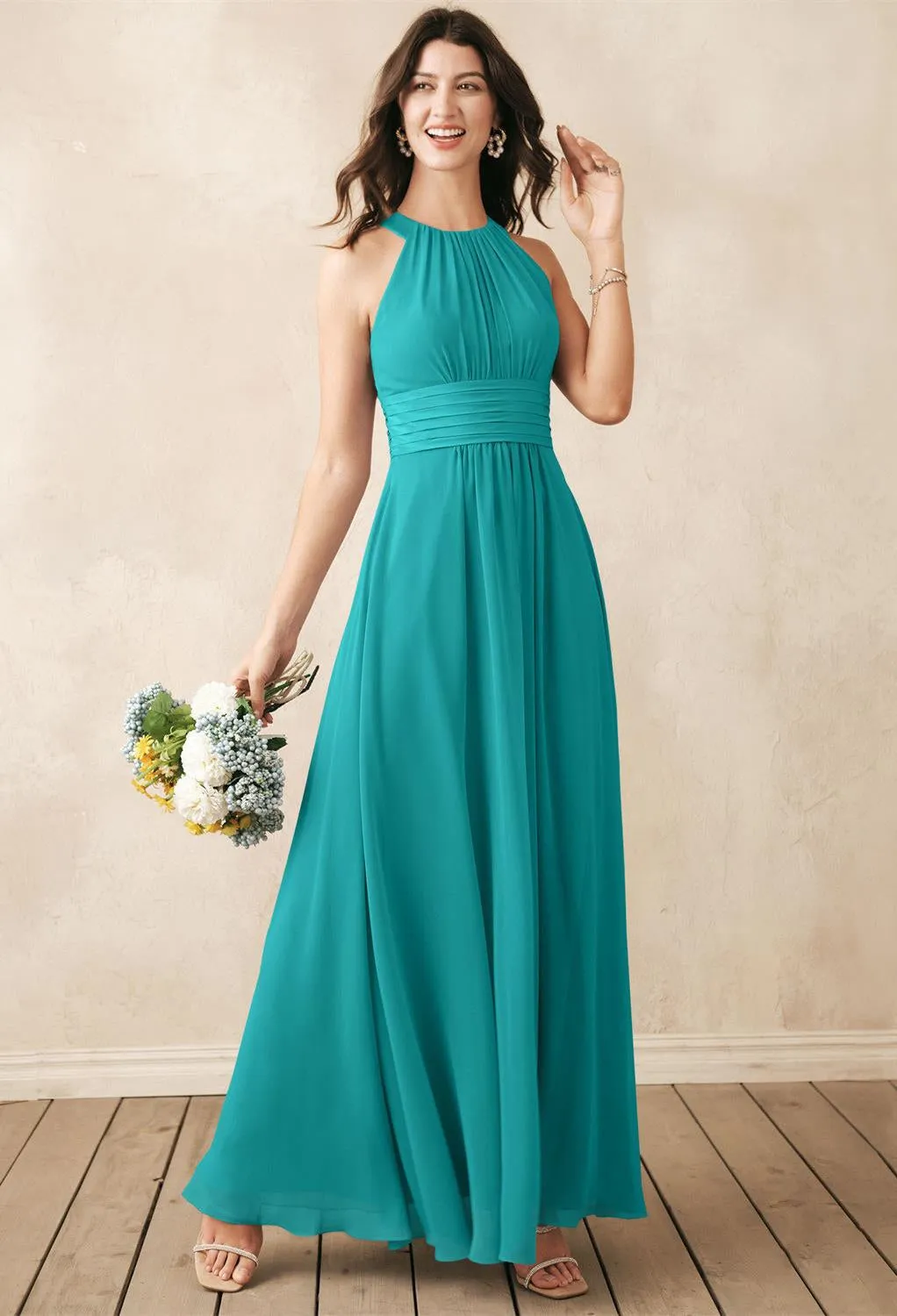 Dorian - Chiffon Bridesmaid Dress - Off the Rack