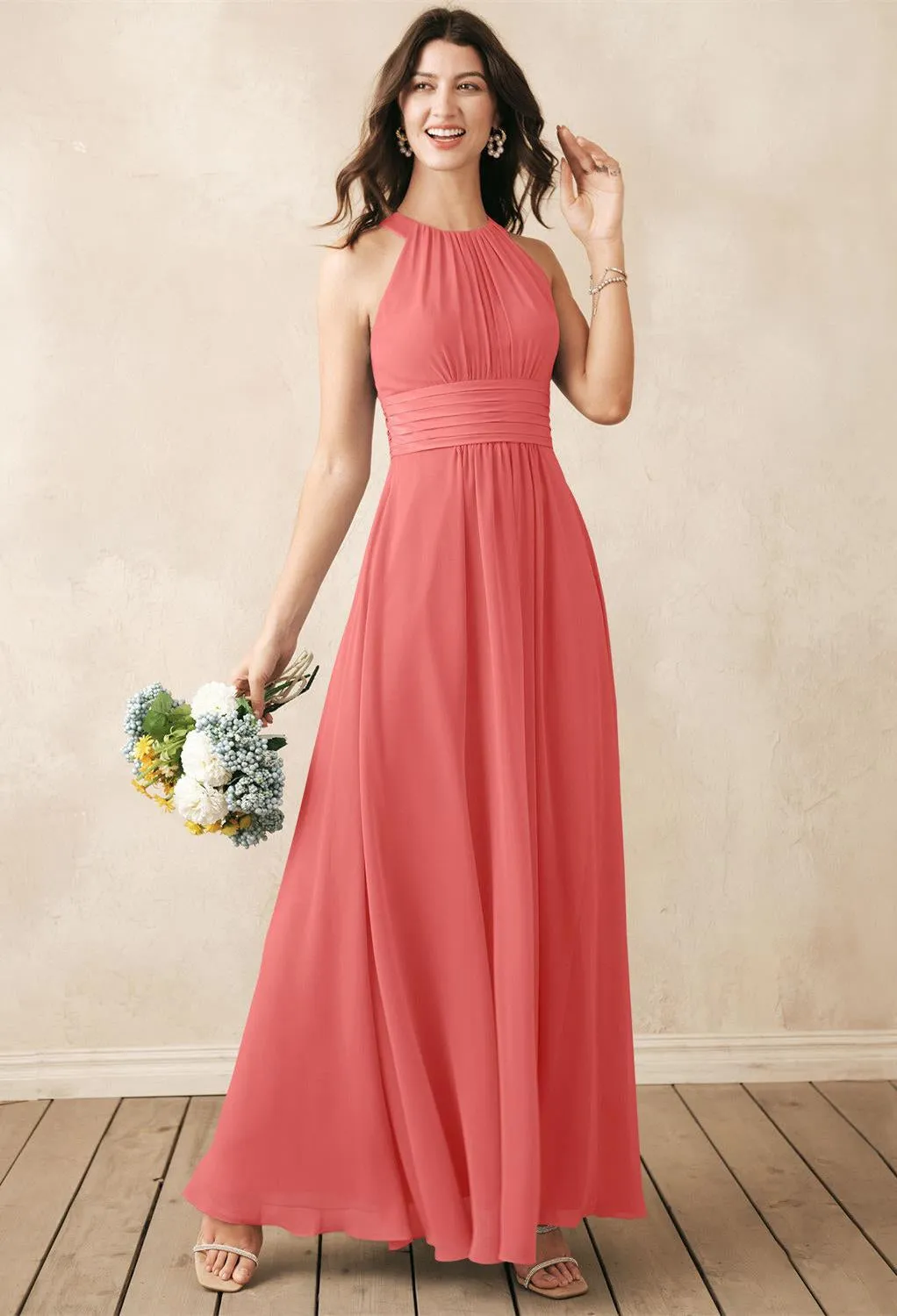Dorian - Chiffon Bridesmaid Dress - Off the Rack