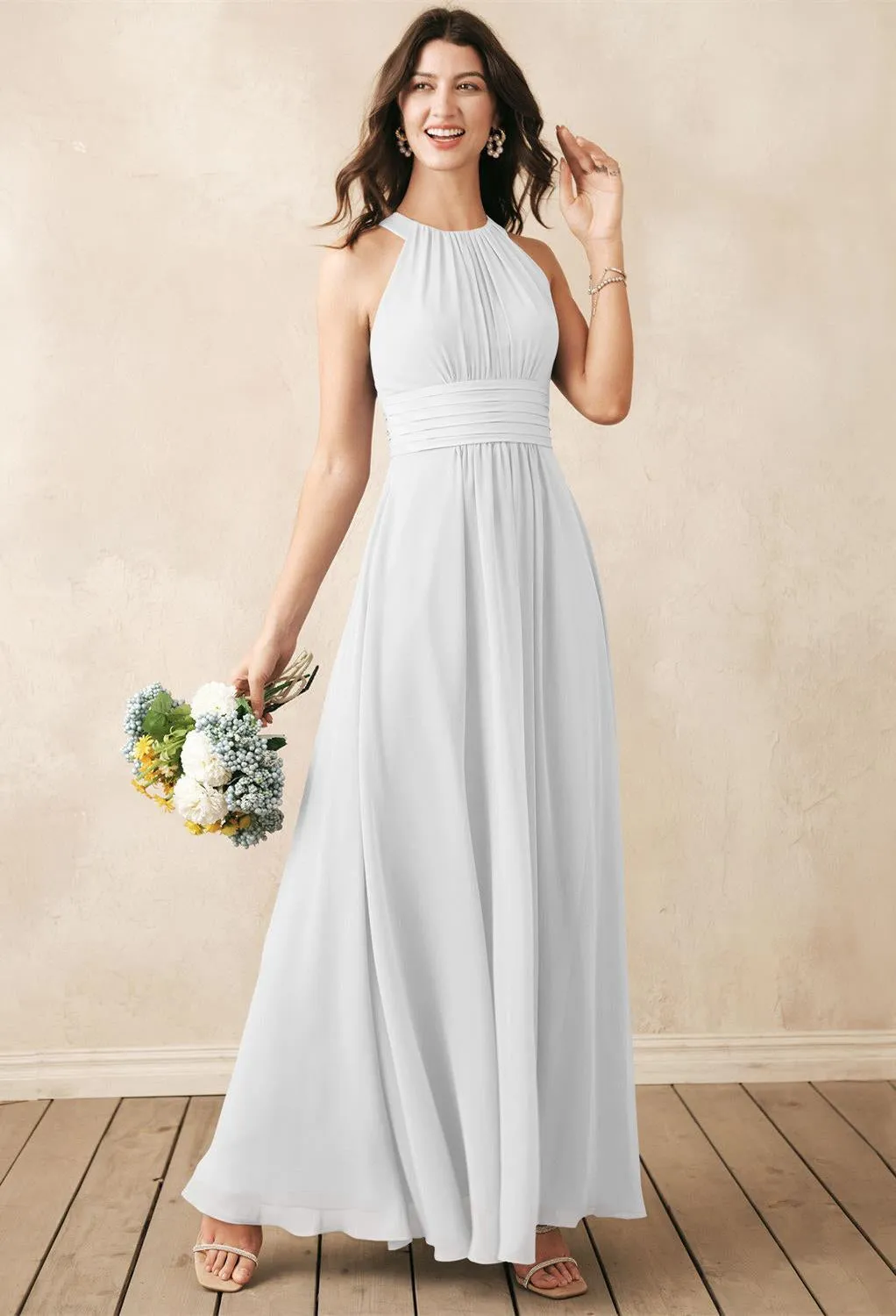 Dorian - Chiffon Bridesmaid Dress - Off the Rack