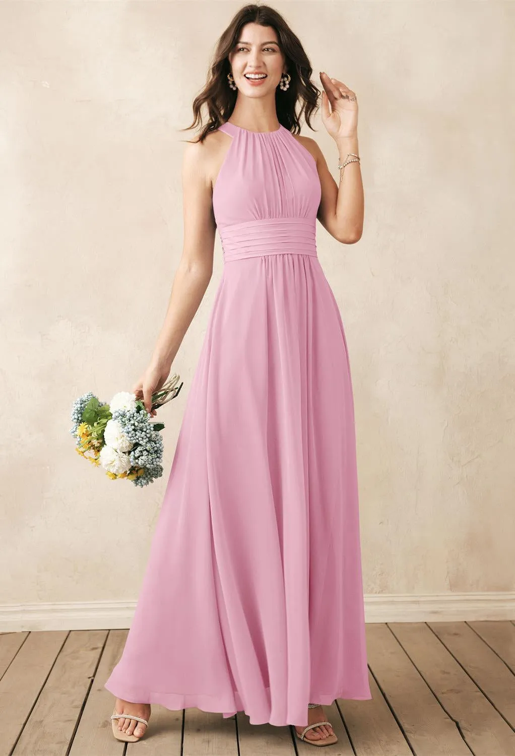 Dorian - Chiffon Bridesmaid Dress - Off the Rack