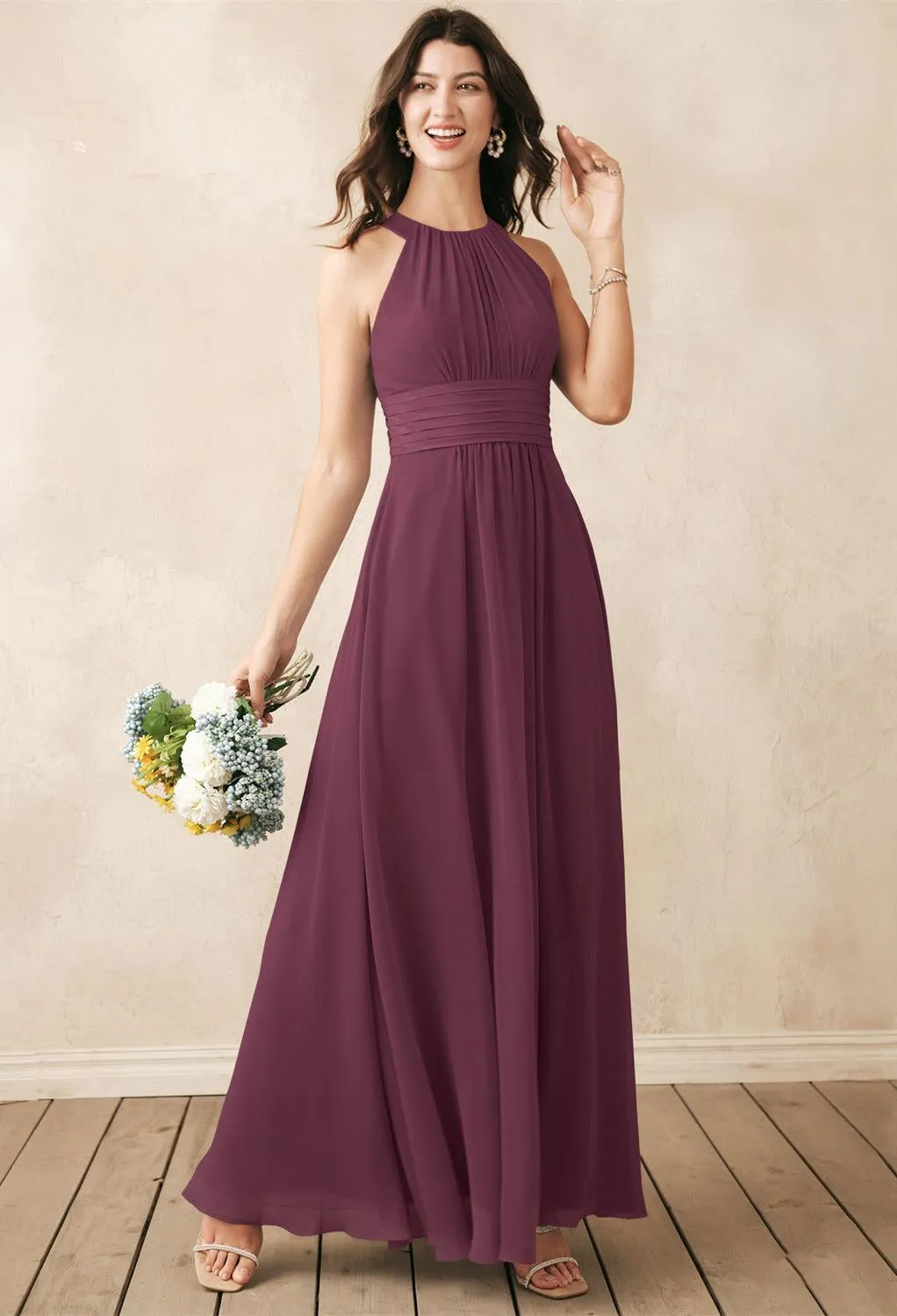 Dorian - Chiffon Bridesmaid Dress - Off the Rack