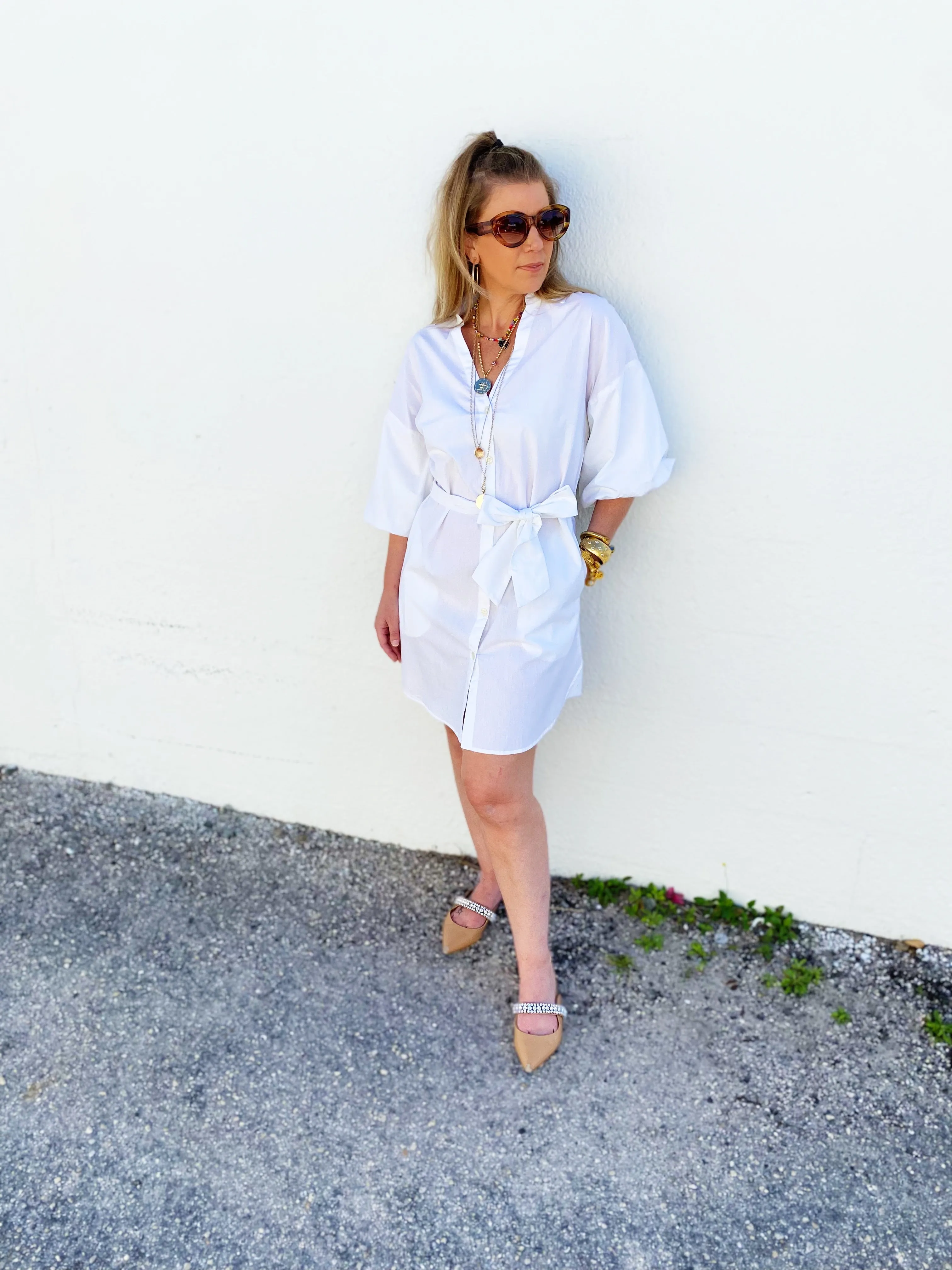 Fauna White Dress