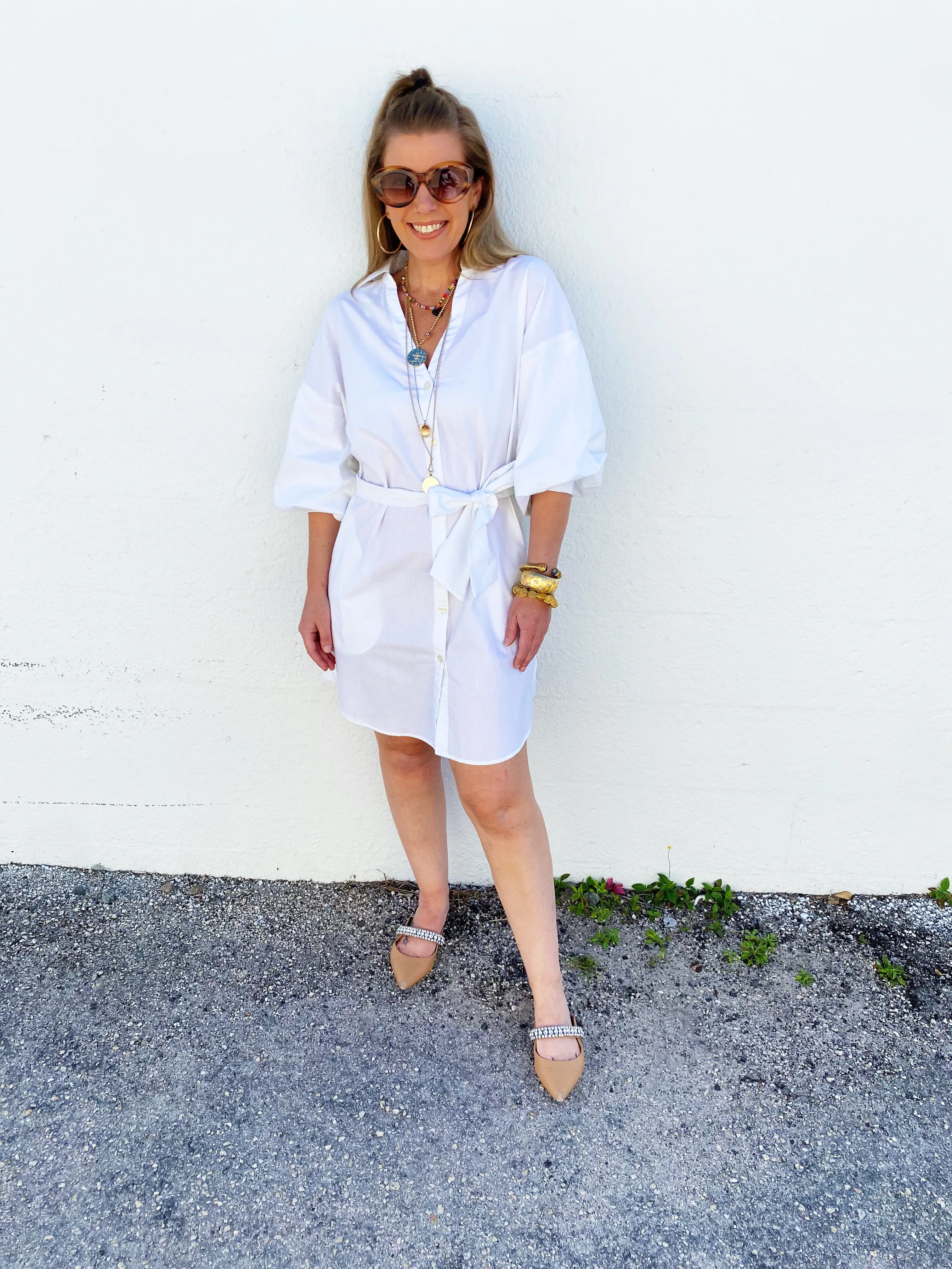 Fauna White Dress
