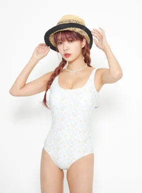 Flower Print Swimsuit IA314