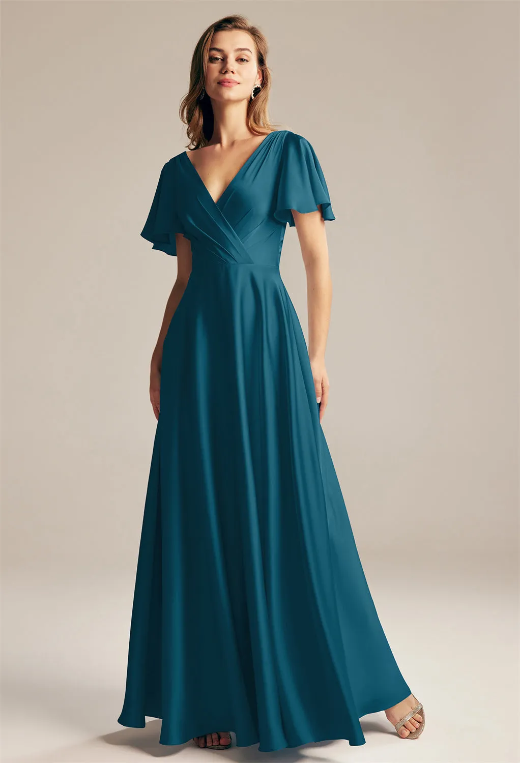 Furst - Satin Charmeuse Bridesmaid Dress - Off The Rack