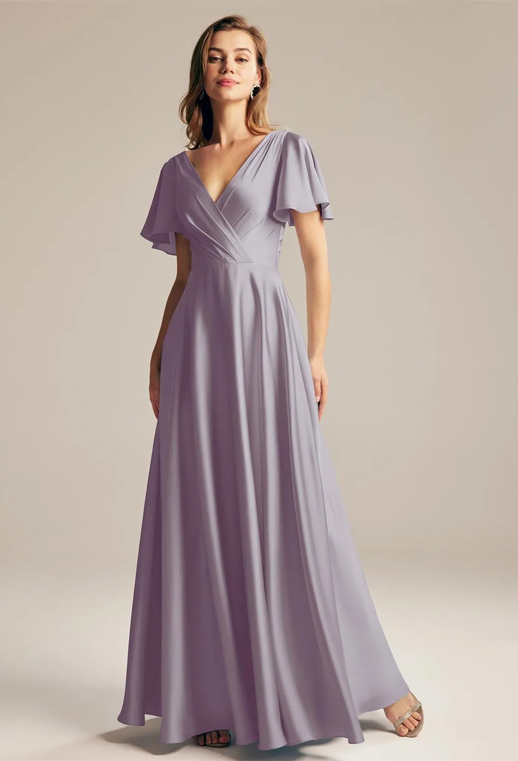 Furst - Satin Charmeuse Bridesmaid Dress - Off The Rack