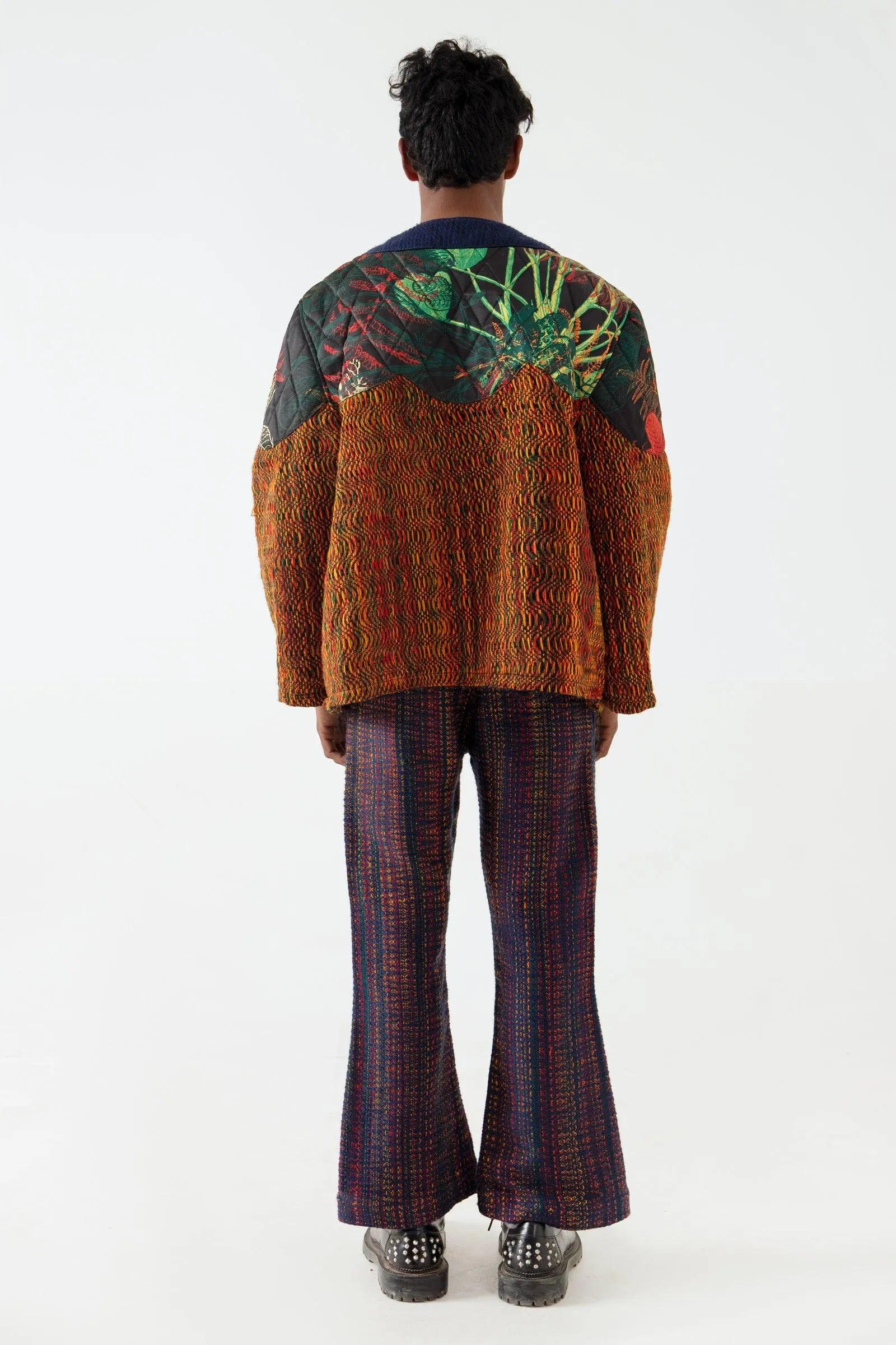 “GENESIS” FLARED KIMONO TROUSERS