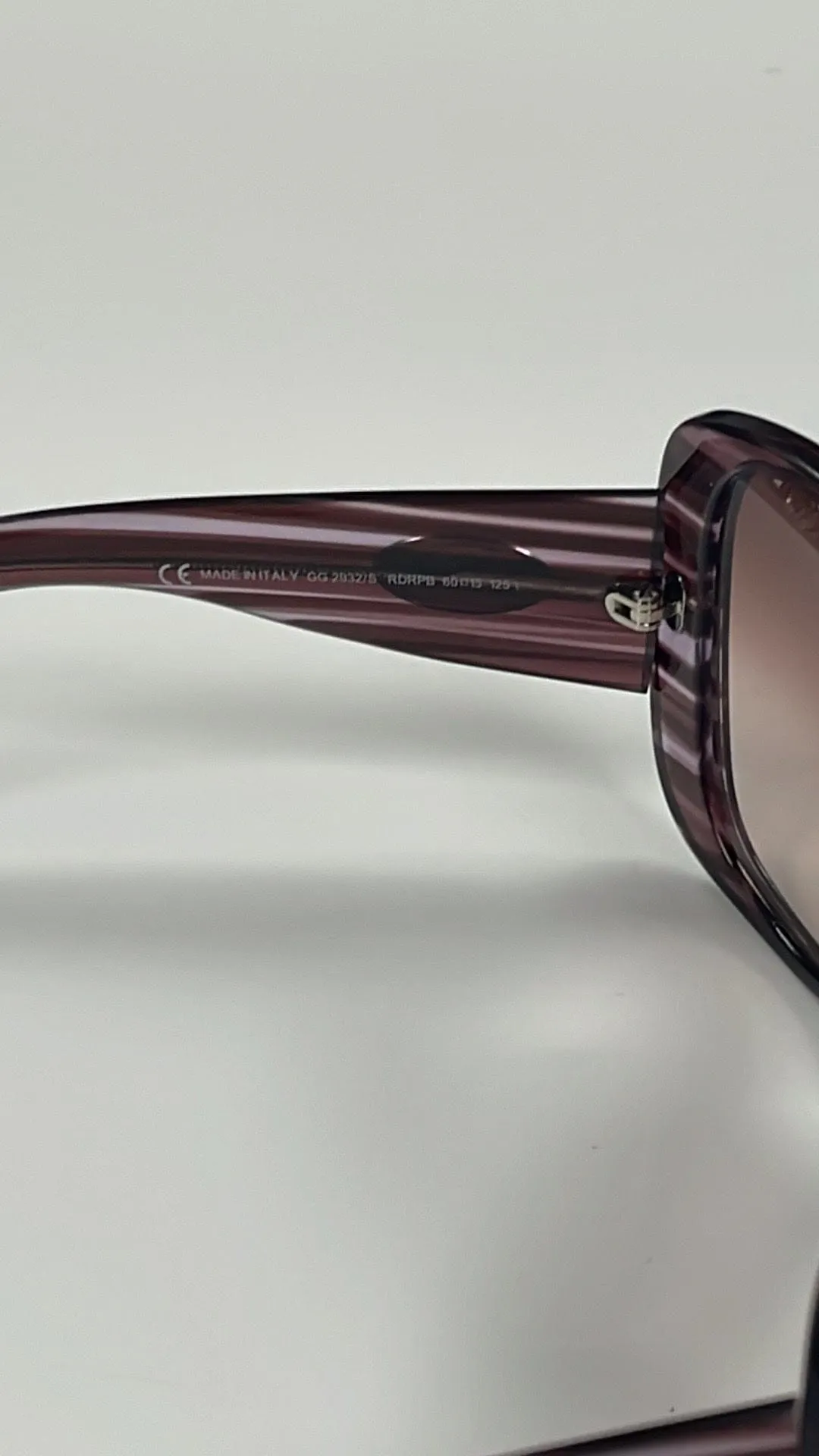 Gucci GG 2932/S Havana Rectangular Sunglasses
