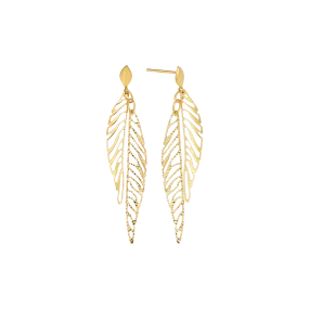 Leaf Dangle Earrings