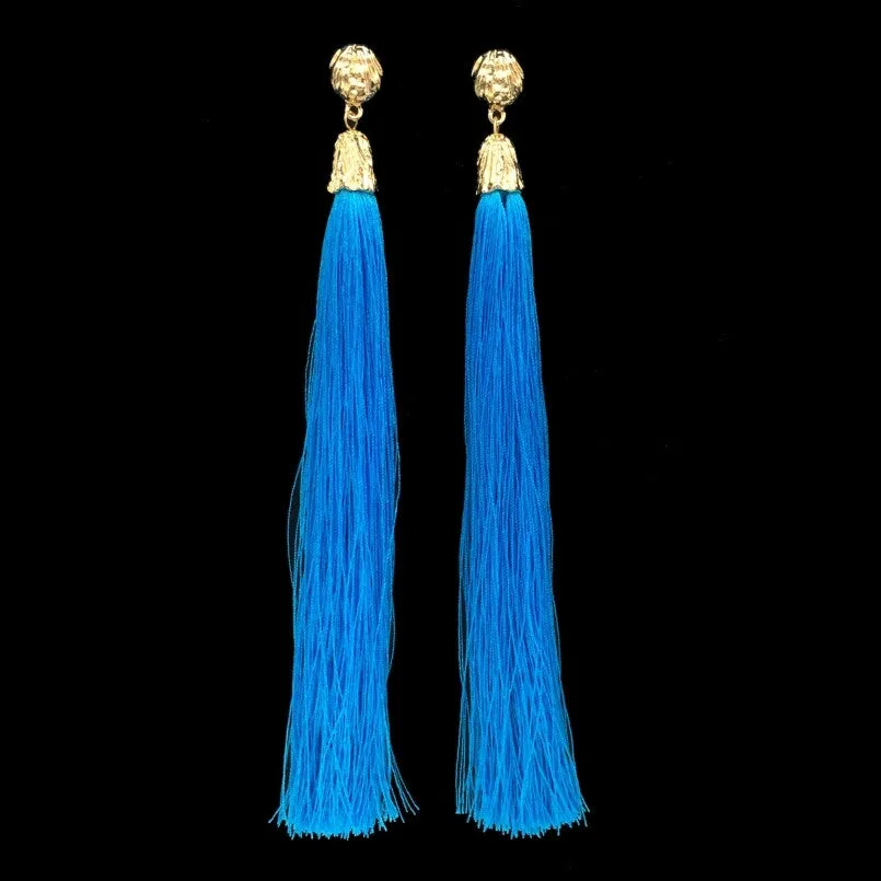 Long Tassel Earrings