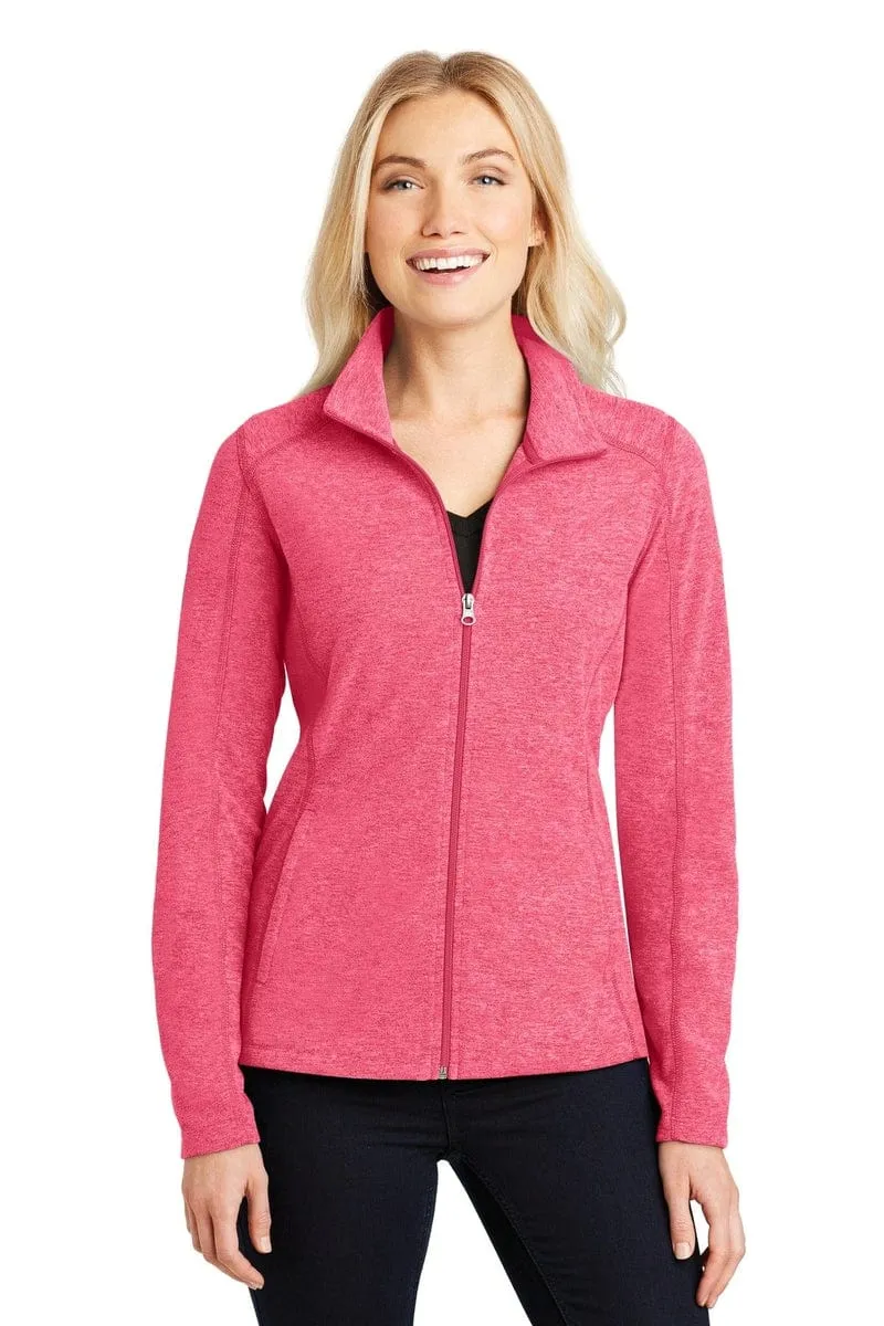 Port Authority ®  Ladies Heather Microfleece Full-Zip Jacket. L235