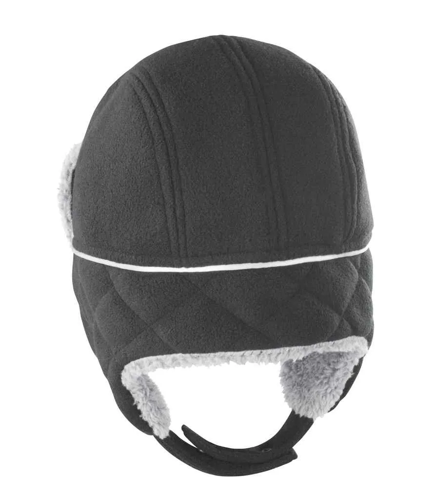 Result Ocean Trapper Hat | Black/Grey