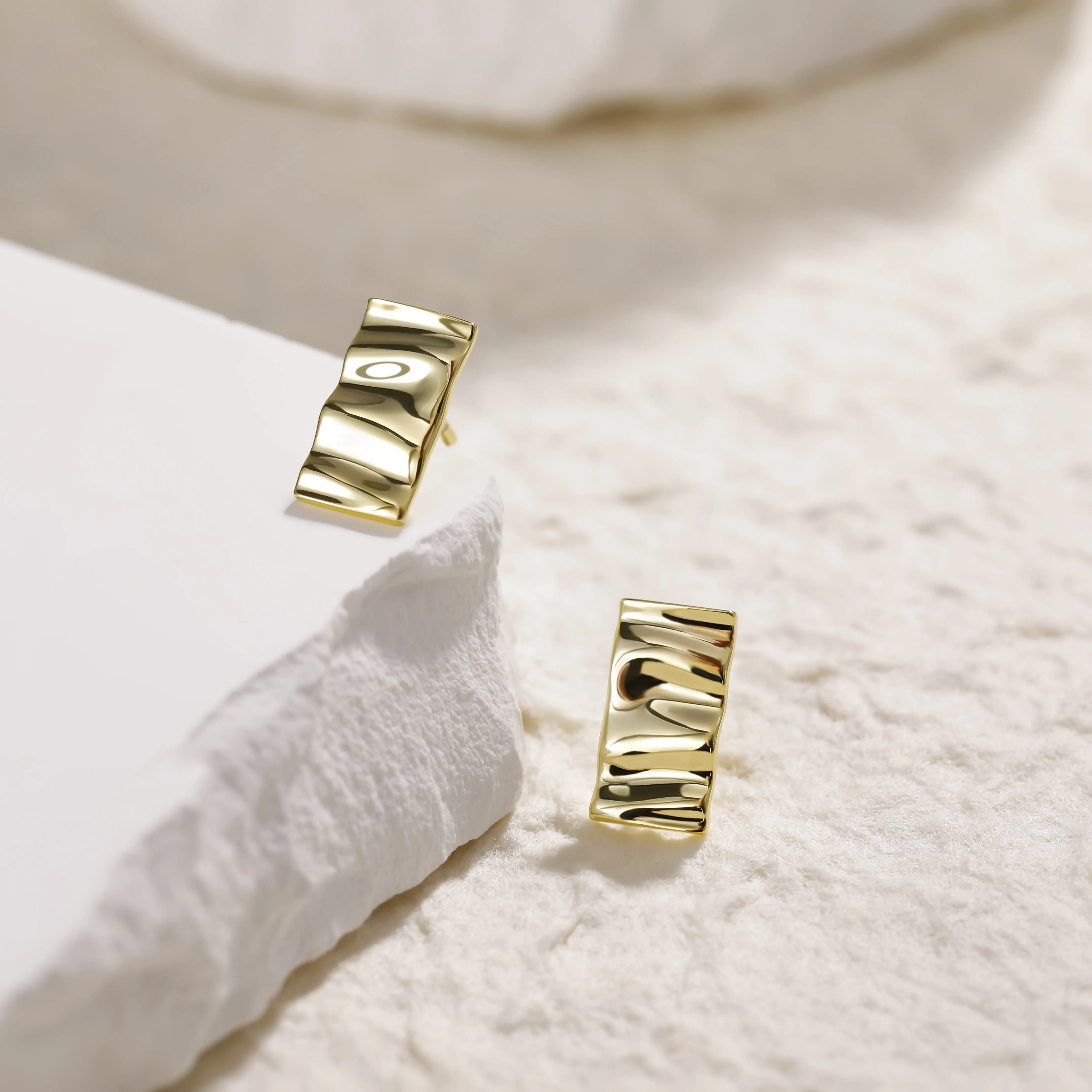 Ruffle Earrings