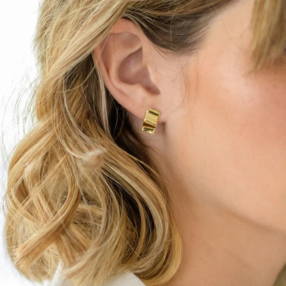 Ruffle Earrings