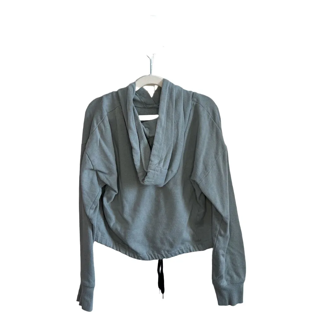 Short Hoodie, Drawstring Waist