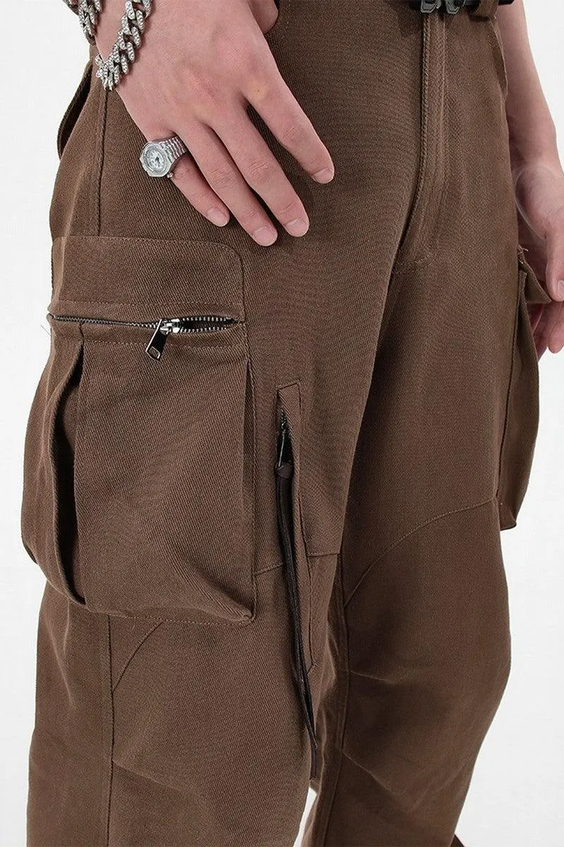 Split Straight Loose Trousers