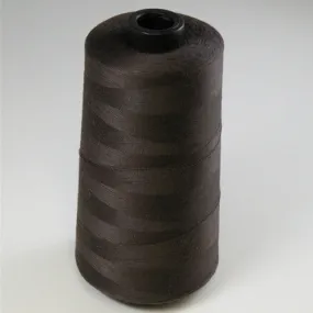 Spun Polyester in Brown, 6000yd Spool