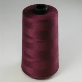 Spun Polyester in Burgundy, 6000yd Spool