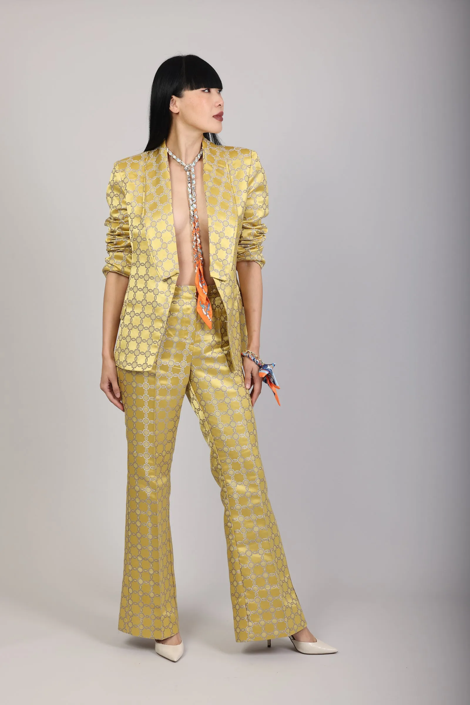 Sunkissed Gold Suit Jacket