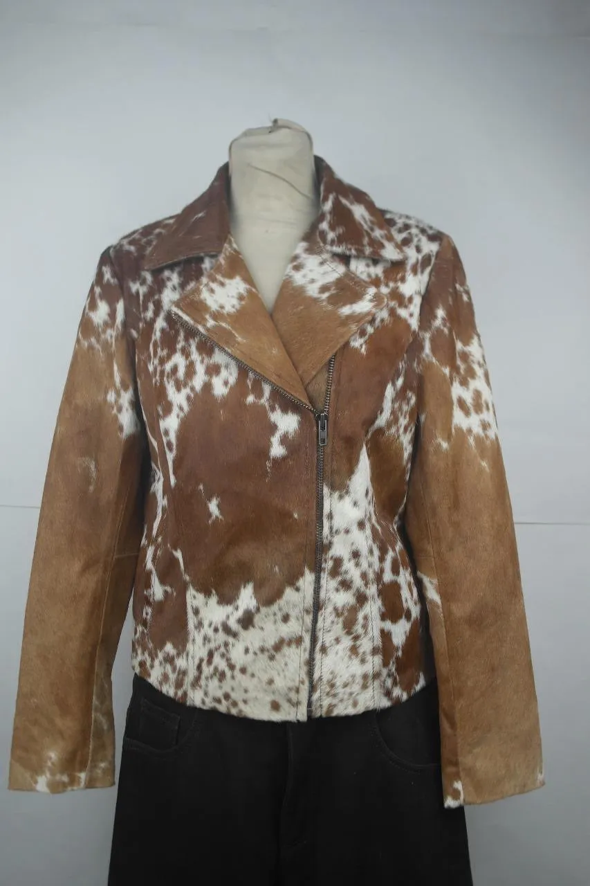 The Cowhide Moto Jacket (Tan)