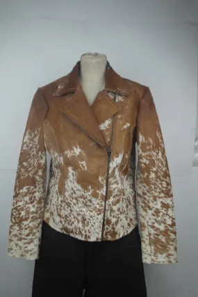 The Cowhide Moto Jacket (Tan)