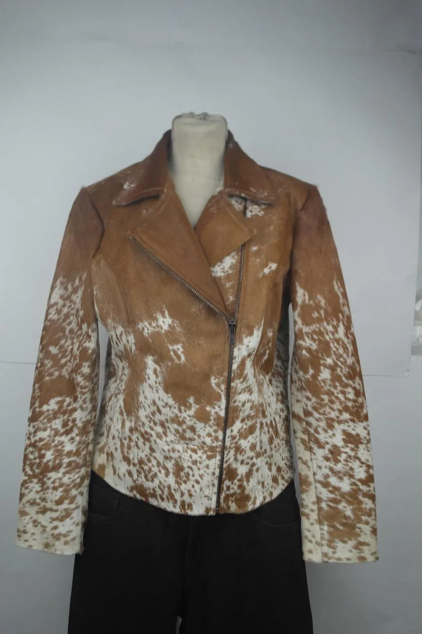 The Cowhide Moto Jacket (Tan)