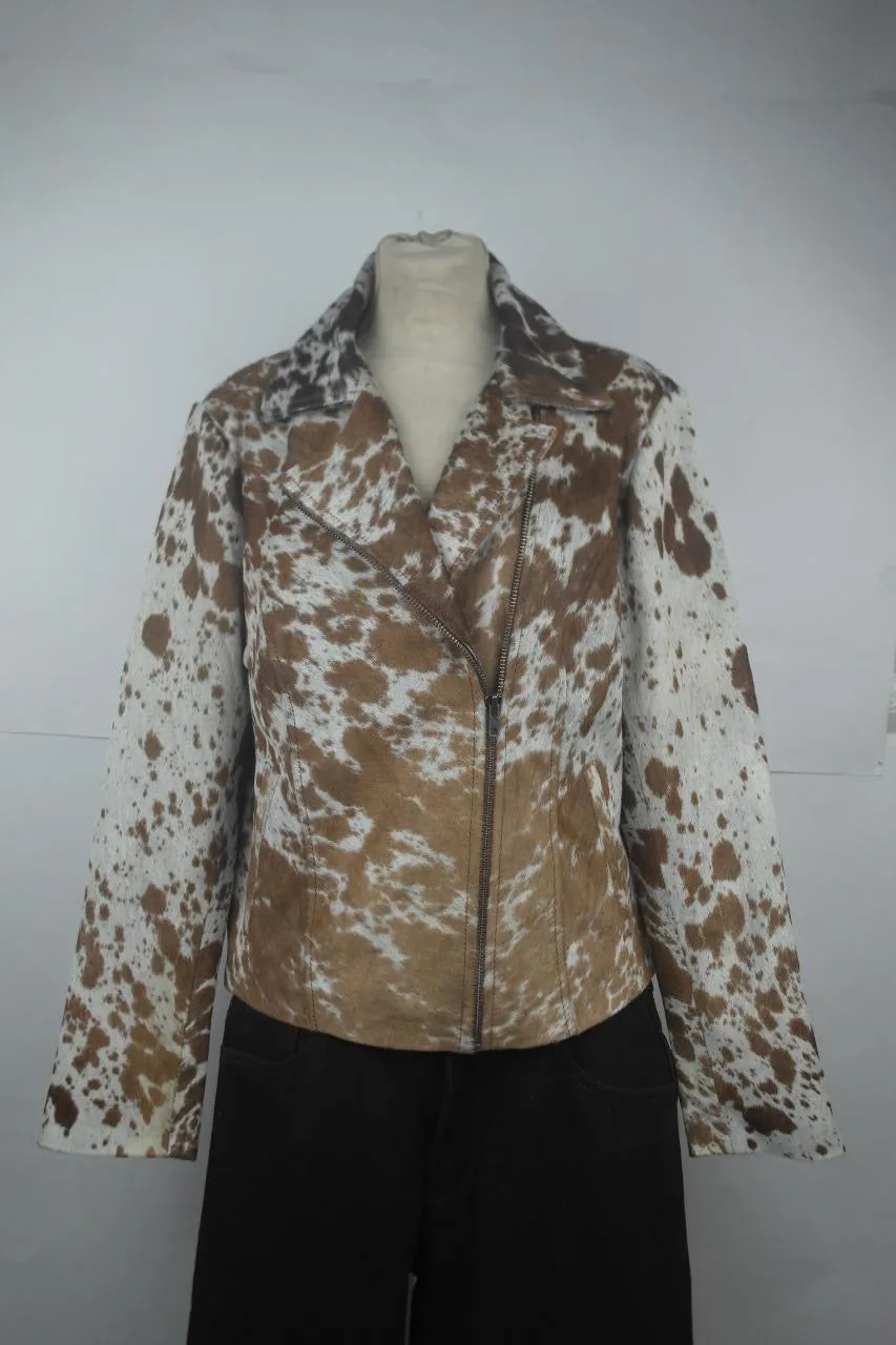 The Cowhide Moto Jacket (Tan)