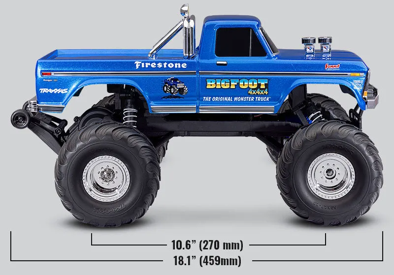 Traxxas 1:10 Scale 2WD Brushless BIGFOOT Monster Truck (Battery & Charger not included)