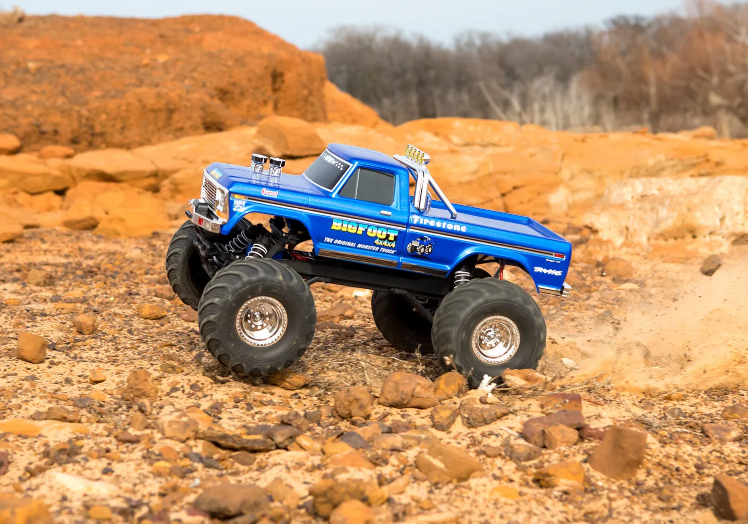 Traxxas 1:10 Scale 2WD Brushless BIGFOOT Monster Truck (Battery & Charger not included)
