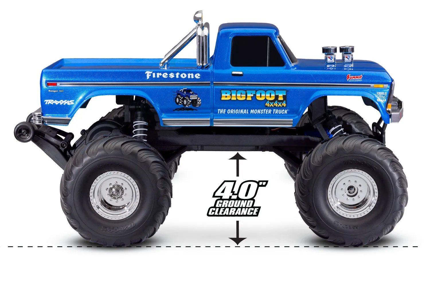 Traxxas 1:10 Scale 2WD Brushless BIGFOOT Monster Truck (Battery & Charger not included)