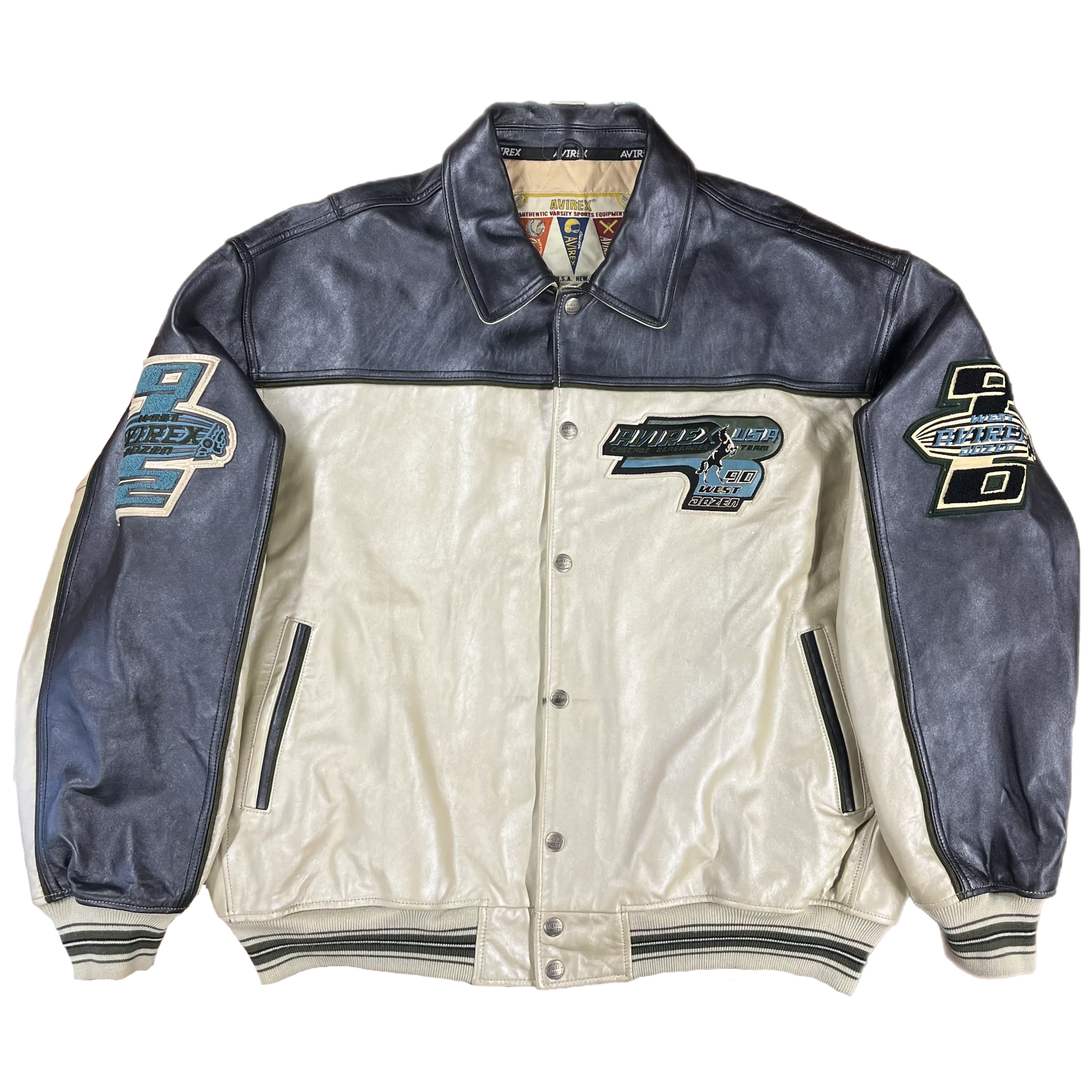 Vintage Avirex "Cascade Renegades" Postamp Series Jacket