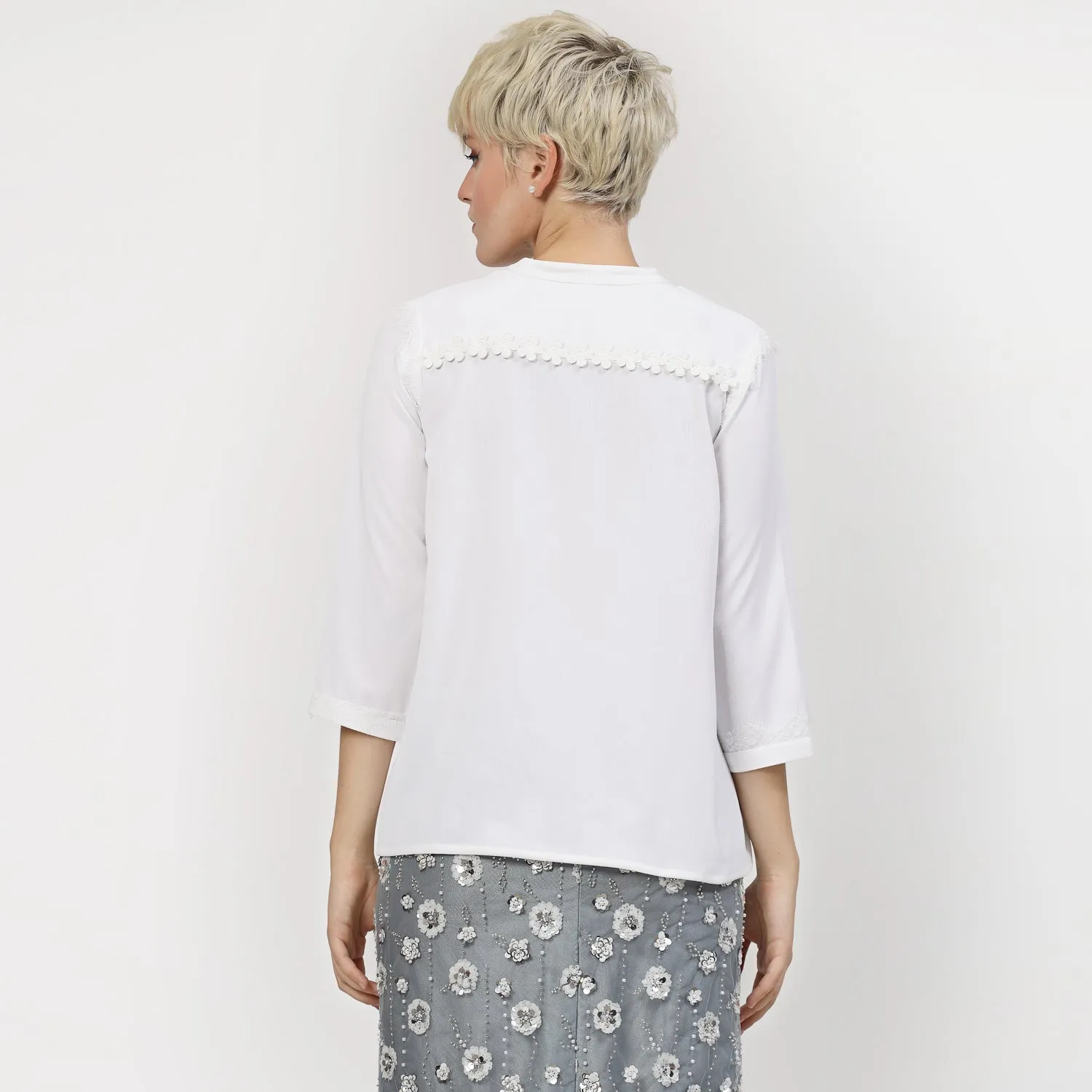 White Top With Lace